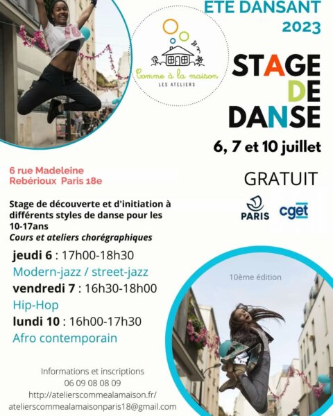 Affiche été dansant