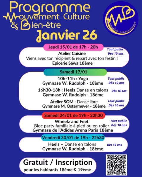 Mouvement Culture & Bien-être janvier 2026
