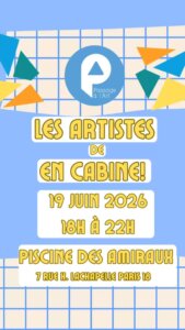 Passage À L'art 2026 - Les artistes en cabine