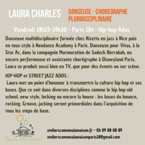 Laura Charles, danseuse et chorégraphe pluridisciplinaire