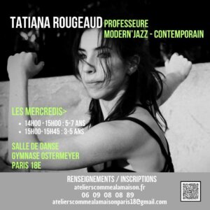 Tatiana Rougeaud, danseuse et chorégraphe