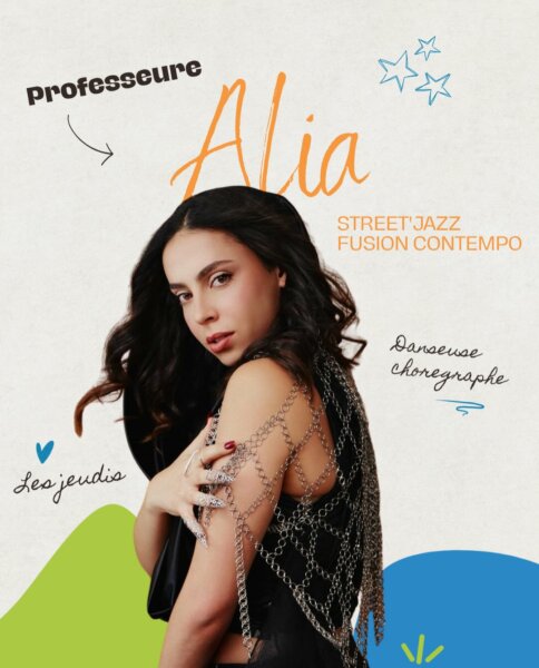 Cours avec la professeure Alia